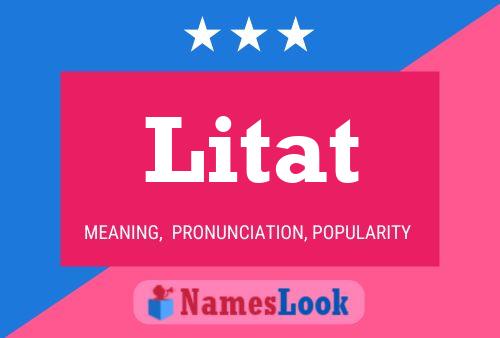 Litat Name Poster