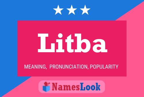 Litba Name Poster