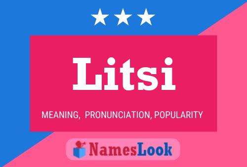 Litsi Name Poster