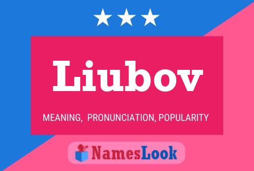 Liubov Name Poster