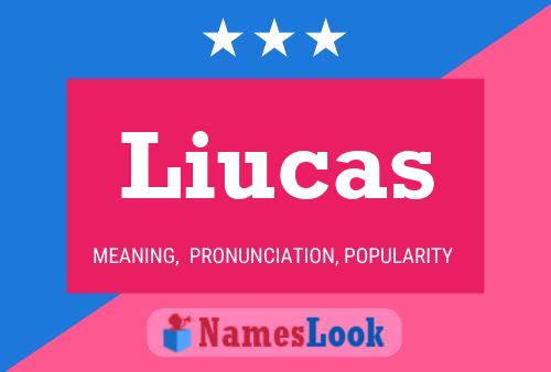 Liucas Name Poster