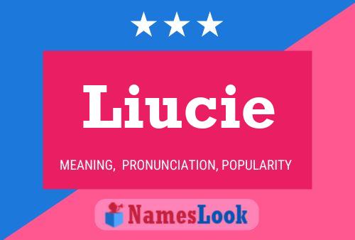 Liucie Name Poster