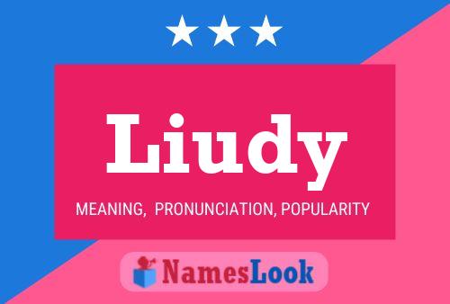 Liudy Name Poster