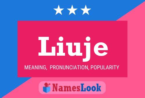 Liuje Name Poster