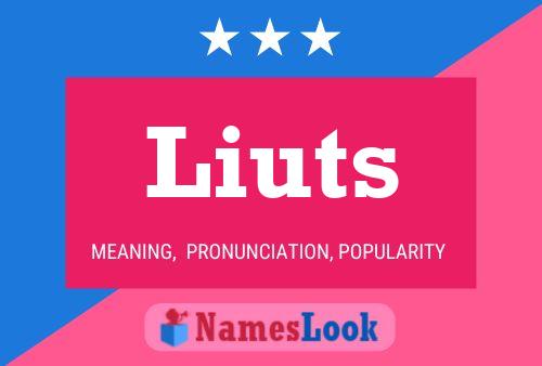 Liuts Name Poster