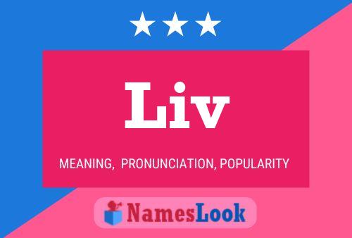 Liv Name Poster