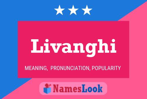 Livanghi Name Poster