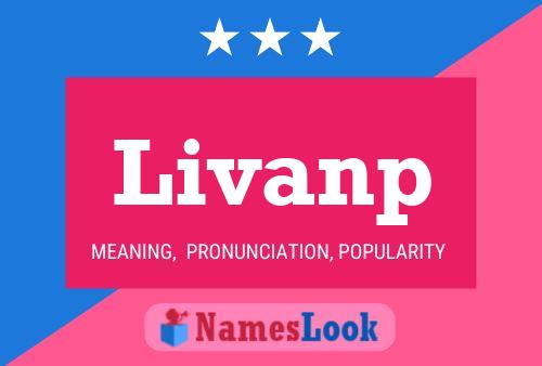 Livanp Name Poster