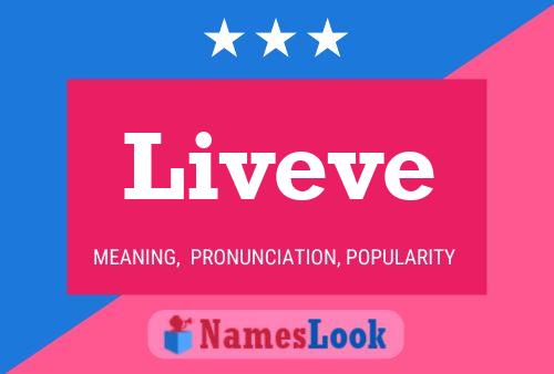 Liveve Name Poster