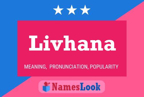 Livhana Name Poster