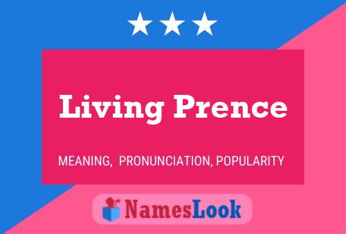 Living Prence Name Poster