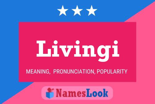 Livingi Name Poster