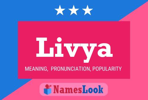 Livya Name Poster