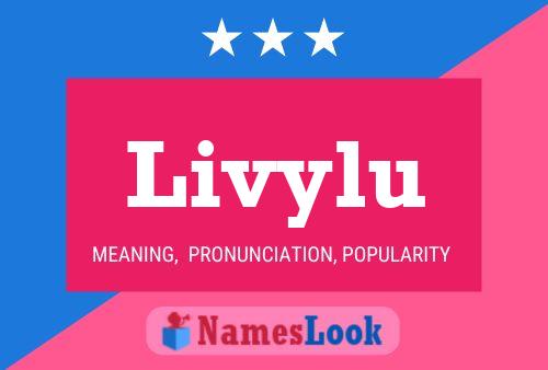 Livylu Name Poster