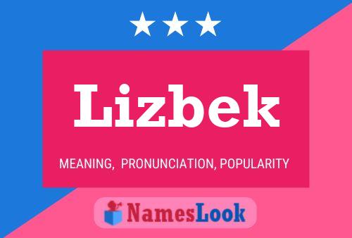 Lizbek Name Poster