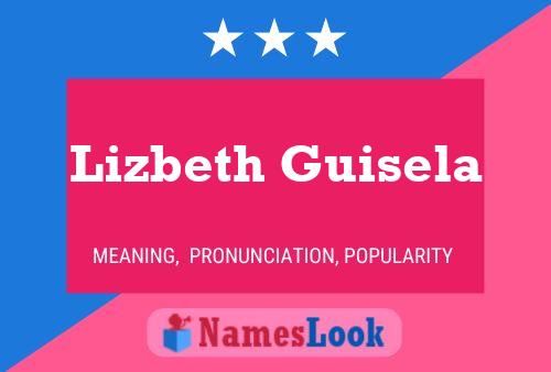 Lizbeth Guisela Name Poster