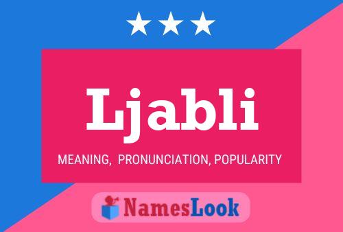 Ljabli Name Poster