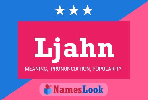 Ljahn Name Poster