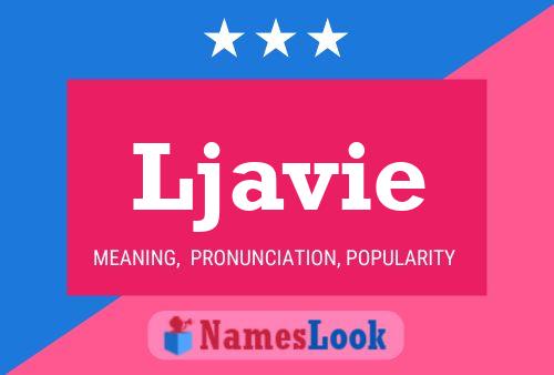 Ljavie Name Poster