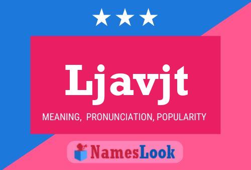 Ljavjt Name Poster