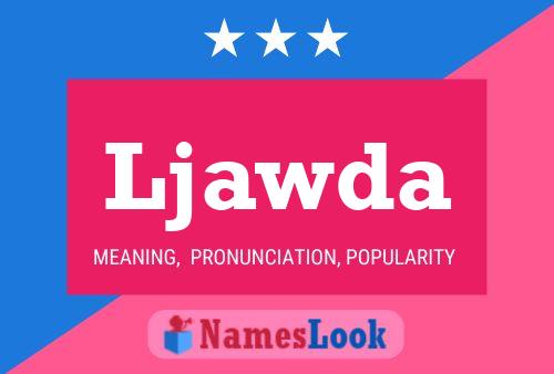 Ljawda Name Poster