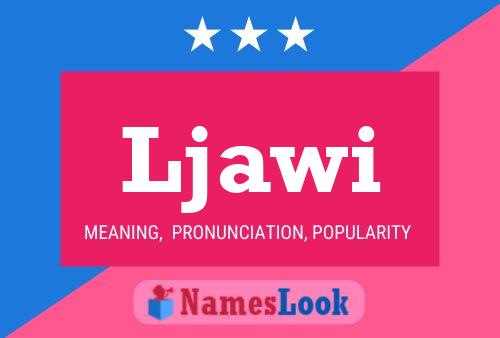 Ljawi Name Poster