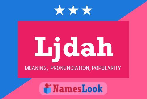 Ljdah Name Poster