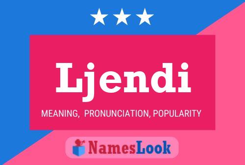 Ljendi Name Poster