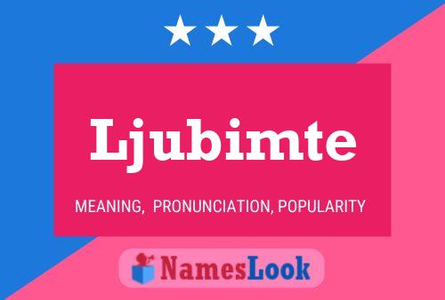 Ljubimte Name Poster