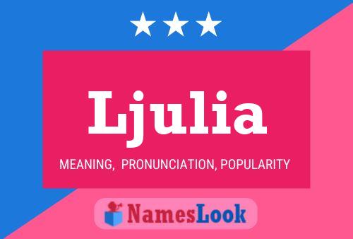 Ljulia Name Poster