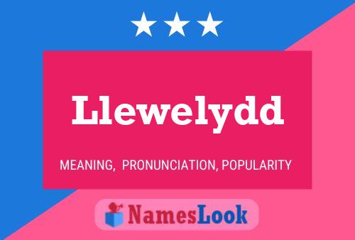 Llewelydd Name Poster