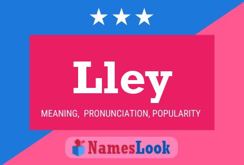 Lley Name Poster