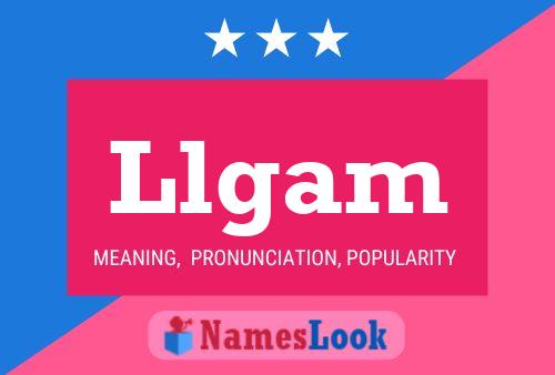 Llgam Name Poster