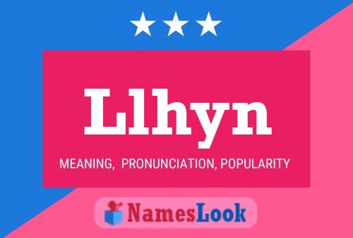 Llhyn Name Poster