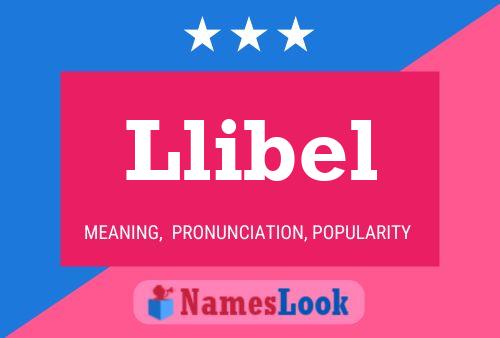 Llibel Name Poster