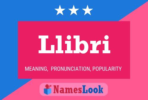 Llibri Name Poster