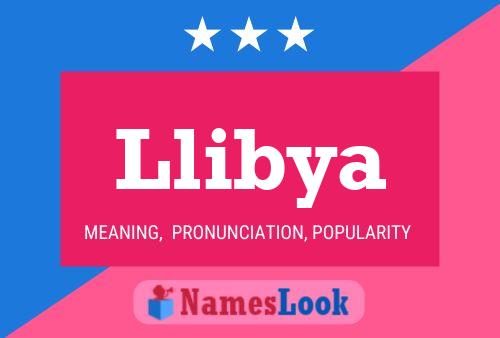 Llibya Name Poster