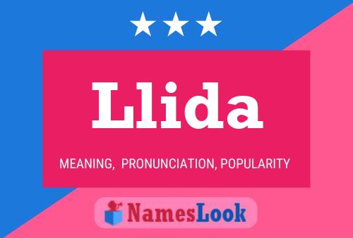 Llida Name Poster