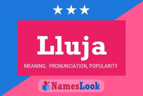 Lluja Name Poster