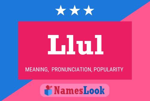 Llul Name Poster