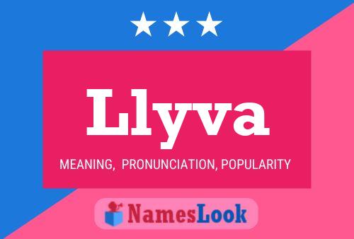 Llyva Name Poster