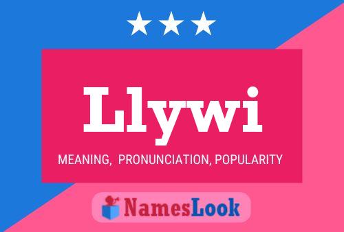 Llywi Name Poster