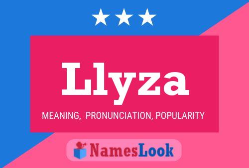 Llyza Name Poster