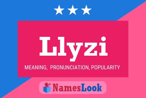 Llyzi Name Poster