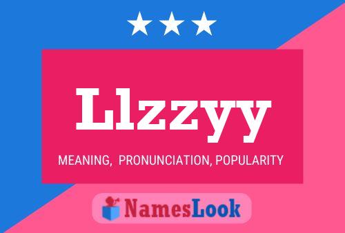 Llzzyy Name Poster