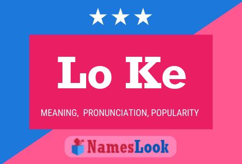 Lo Ke Name Poster