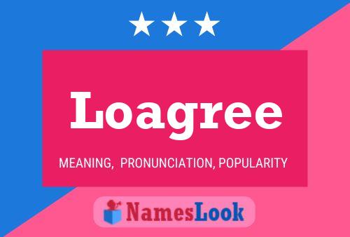 Loagree Name Poster