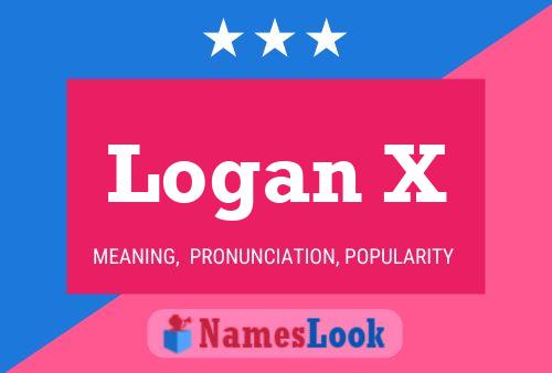 Logan X Name Poster