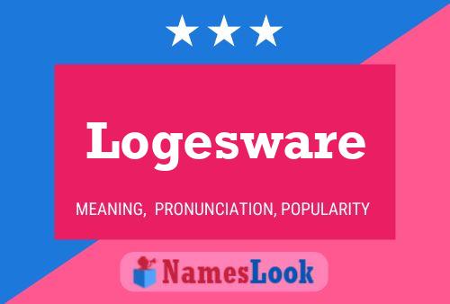 Logesware Name Poster