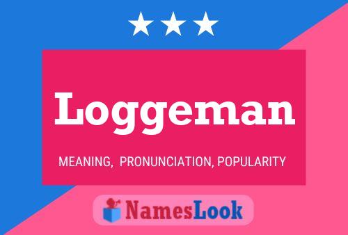 Loggeman Name Poster